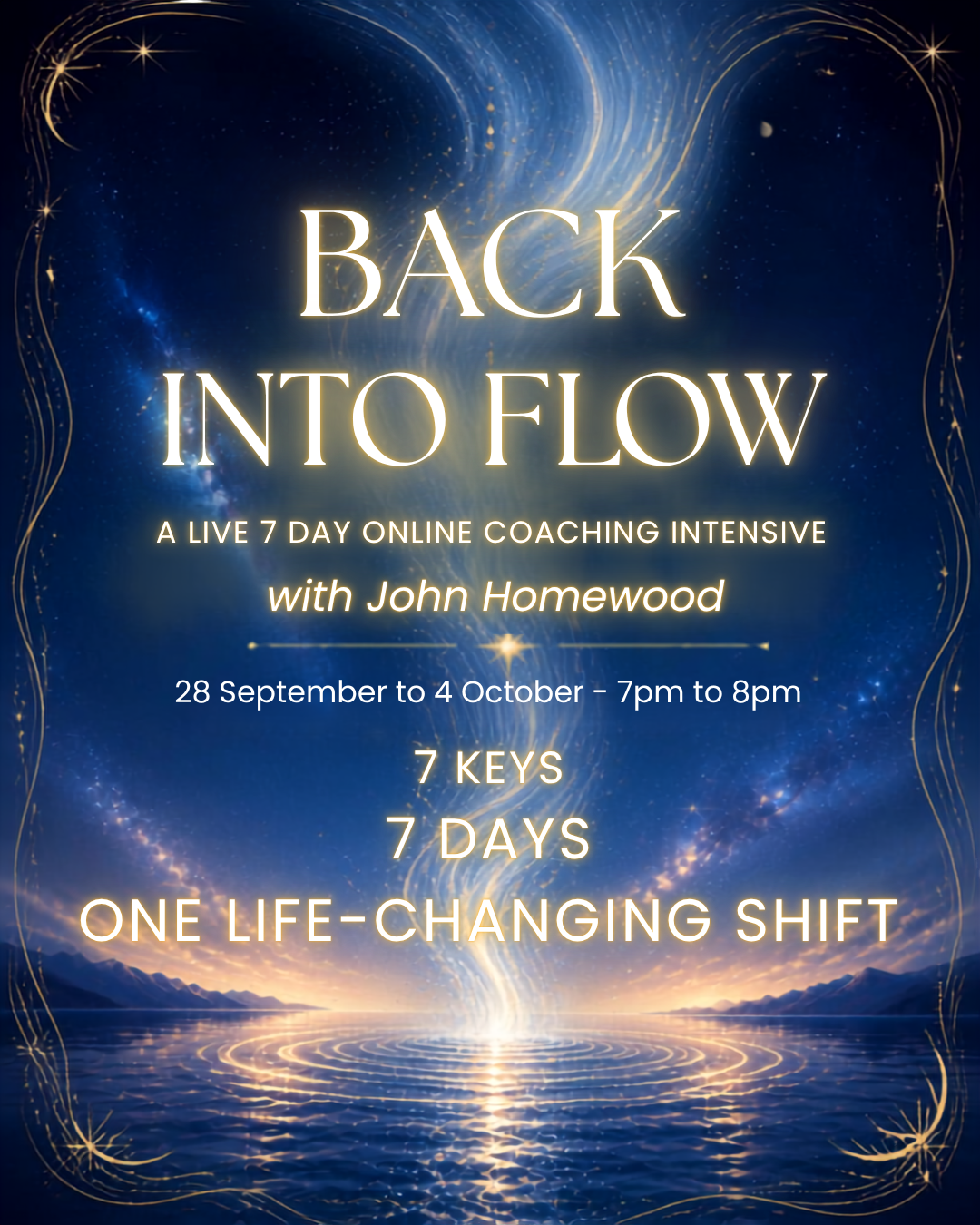 Back Into Flow workshop post